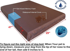 Orthopedic Memory Foam Dog Bed