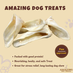 Lamb Ears Natural Dog Chew Bones