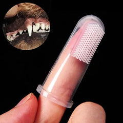 Pet Silicone Finger Cots Toothbrush