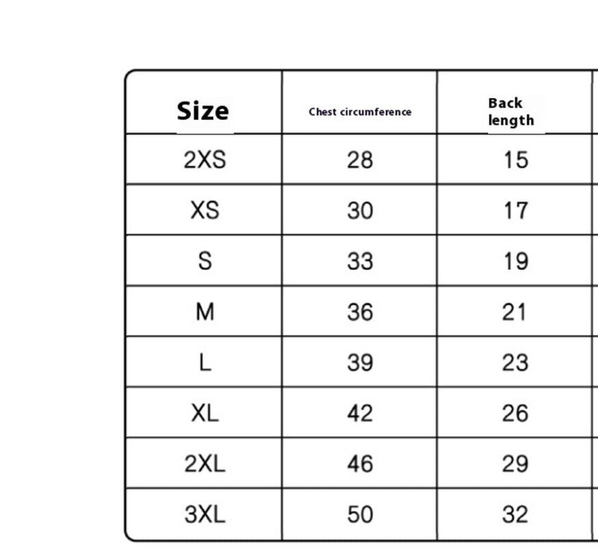 Fashion Pet Clothes 