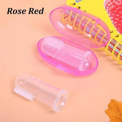 Pet Silicone Finger Cots Toothbrush