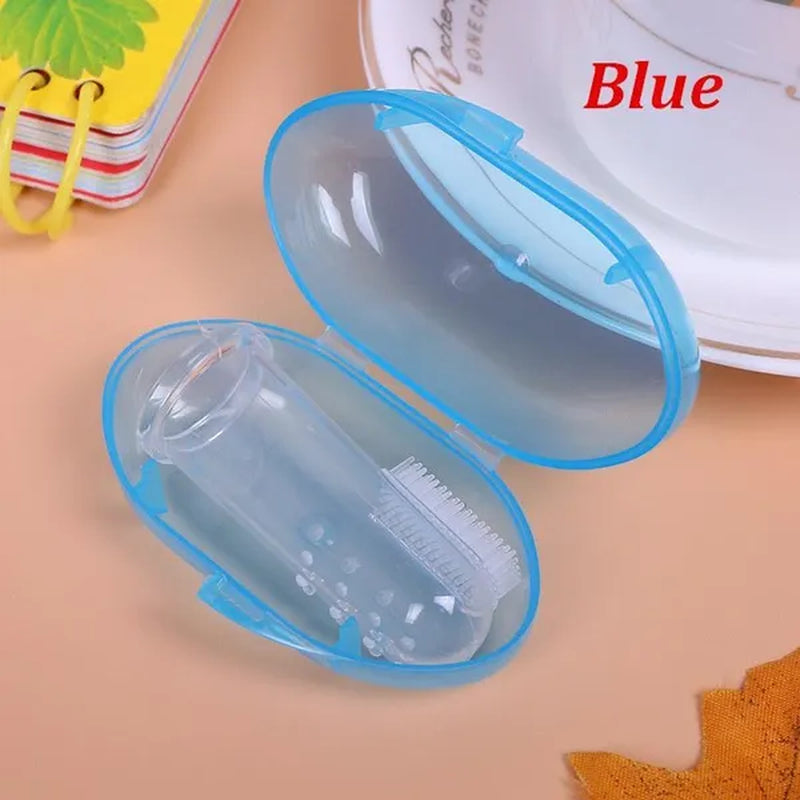 Pet Silicone Finger Cots Toothbrush