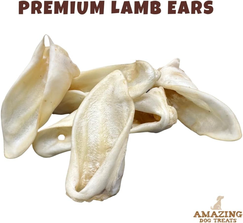 Lamb Ears Natural Dog Chew Bones